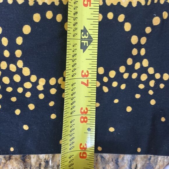 Liz Claiborne black & gold cap sleeve collared shirt dress size 12P - Picture 9 of 9